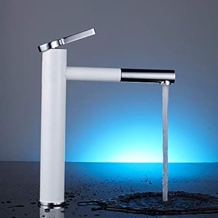 ALTON Brass Single Lever Basin Mixer with 360 Rotation Nozzle/Hot & Cold Wash Basin Faucet