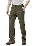 CQR Men's Tactical Pants, Water Repellent Ripstop