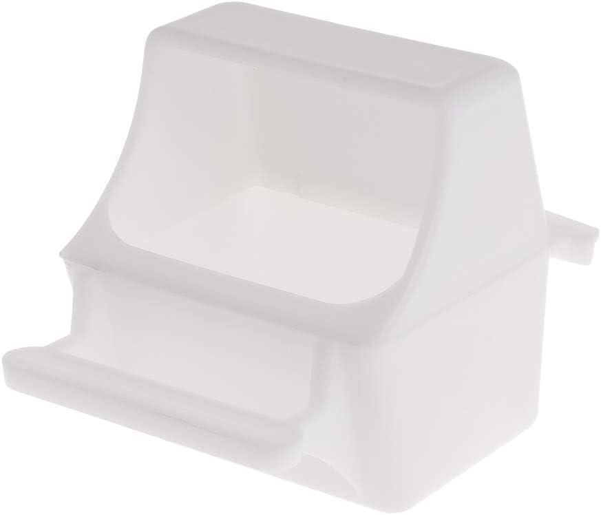 XMTPF Bird Feeder Anti Splash Feeding Bowl Box Splash Proof Cage Parrot Pigeon Budgie Equipment Plastic Drink Water