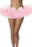 BellaSous Top Rated Adult Tutu Skirt, Ballet Tutu Style, by Perfect Princess Tutu, Adult Dance Skirt, Rehearsal Tutu, Or Petticoat Skirt. Plus Size Tutu Available! (Light Pink Tutu, Standard Size)