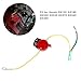 HIFROM On Off Engine Stop Switch Replacement for Honda GX120 GX160 GX200 GX240 GX270 GX340 GX390 36100-ZE1-015 36100-883-005