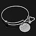 Sunflower Jewellery Charm Bracelet Adjustable Bangle Gift for Women Girl Sister Mother Friends