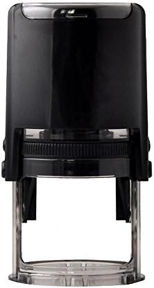 Stamp Material,Round Self Inking Rubber Stamp