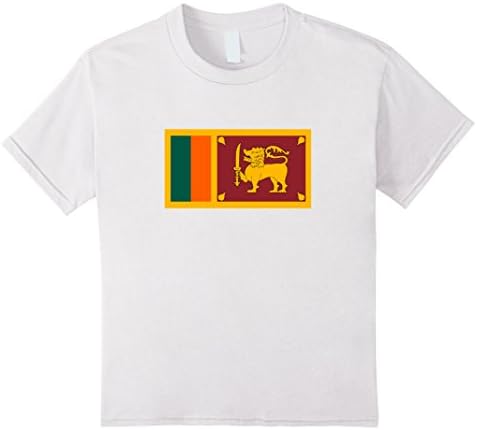 unisex-child Flag of Sri Lanka t-shirt 6 White