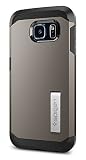 Spigen Tough Armor Galaxy S6 Case with Kickstand and Air Cushion Techonology for Galaxy S6 2015 - Gunmetal
