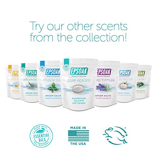 Tea Tree Oil Foot Soak with Epsoak Epsom Salt 19 lb. Bulk Bag Fight