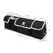 Barbarians Car Seat Back Organizer, Backseat Organizer Storage Bag for Truck, SUV, Van, Cargo with Adjustable Straps Black
