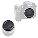 VKO Body Cap & Rear Lens Cap Replacement for Nikon D5600 D5500 D500 D5 D750 D700 D850 D7500 D7200 D7100 D610 D3500 D3400 D3300 D3200 D5200 D5300 Camera Body & F Mount Lens Replaces LF-4 BF-1B(2 Pack)