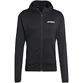 adidas Xperior Light Fleece Hooded Jacket Men's, Black, Size XL