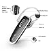 GLCON GJ-02 Stereo Wireless Bluetooth 4.0 BT Headset with A2DP, Music Streaming Dual Pairing, Noise Cancellation, Echo Cancellation, Microphone Mic - Black