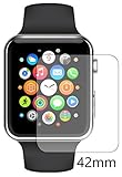 Bastex - Apple Watch 42mm Screen Protector [Full Screen Coverage] [1-Pack] Anti-Bubble Ultra HD Shield