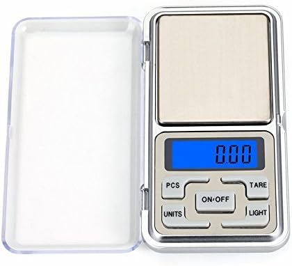 Hoosiwee Digital Pocket Scale,100g 0.01g Mini Scales Protable Weighting LCD Display, for Kitchen Food, Jewellery, Drug, Coffee