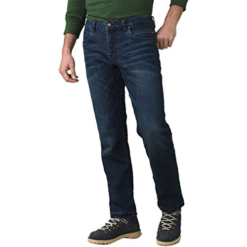 prAna Mens Hillgard Lined Jean Rinse 