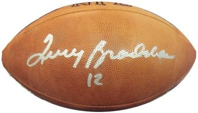 terry bradshaw signed football