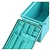 Sheffield 12633 Ammo Storage Box, Stackable .30 Cal Field Boxes, Water and Dust Resistant, Lockable Storage Box with Handle, Secures Hunting Gear, Supplies, and Bullets, Made in USA, Teal, 1-Pack