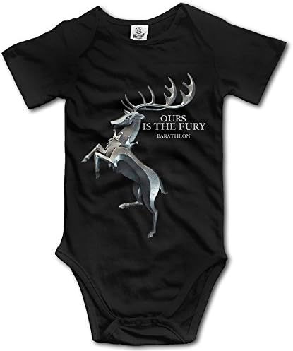 Infant Unisex Game Of Thrones House Baratheon Baby Onesies Bodysuit Short Sleeve Jumpsuit