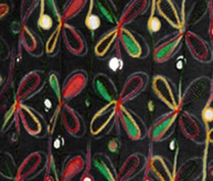 vastraa fusion women's cotton kutchi-aari dupatta