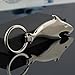 Honbay 2pcs Piranha Shark Keychain Bottle Opener, Bar Beer Tool Animal Keyring, Bottle Opener Keychain, Metal Pendant White Shark Style Cool Beer Keychain Opener Key Ring Chains
