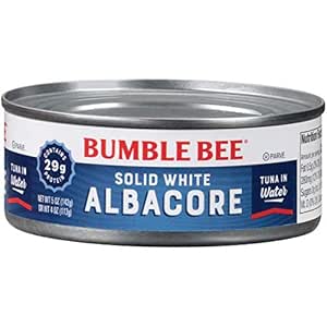 Bumble Bee Solid White Albacore Tuna in Water canned tuna with pack of 24 cans