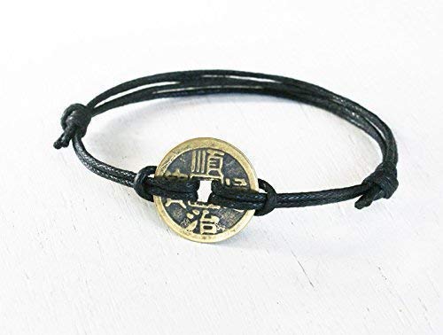 Amazon Com Ancient Chinese Coin Bracelet For Men Women Handmade