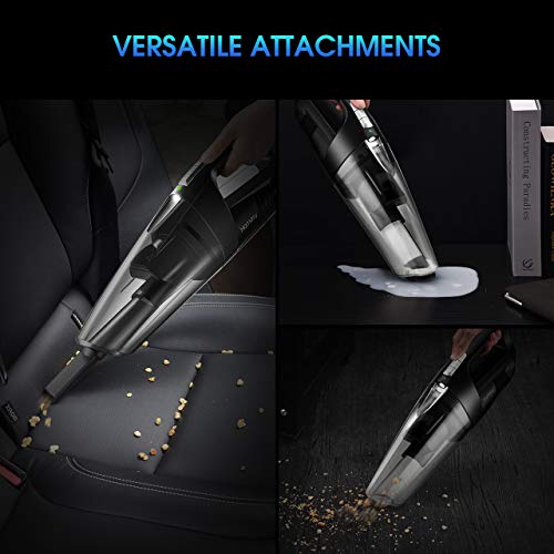 Holife 6 Kpa Cordless Handheld Vacuum Cleaner with LED Light, Portable