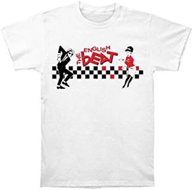 English Beat Men's Skaboom T-shirt White