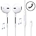 Lightning earphones,Earbuds,Apple EarPods with Lightning Connector with Remote and Mic for Apple Earbuds iphone 7 iphone 8 iphone 8 plus (White)