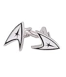 TAILUN Men's Wedding Cufflinks Super Hero Cufflinks (Star Trek)