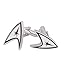 TAILUN Men's Wedding Cufflinks Super Hero Cufflinks (Star Trek)