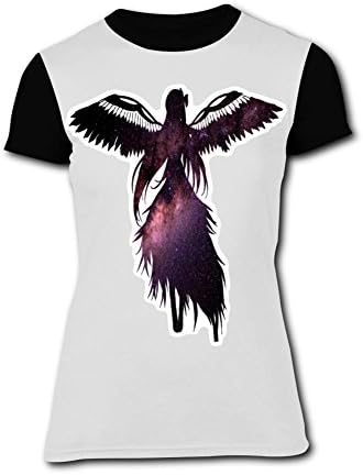 Richelle shop Demon Homura Galaxy T-Shirts 3D Printed - Novelty Short Sleeve for Women XL