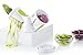Gourmia Multi Spiral Slicer – Vegetable Spiralizer With 3 Built-In Slicing Blades – Great for Cucumber, Carrot, Zucchini & Veggie Spaghetti