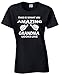 Women's This Is What An Amazing Grandma Looks Like T-shirt Best Gift Shirt L Black
