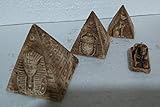 3 Egyptian Pyramids Sphinx Made From Stone in Egypt (Design May Vary)