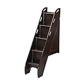 Night And Day Furniture Bunk Bed Storage Stairs Use Only With Cinnamon Twin Over Twin And Full Over Full In Chocolate Finish