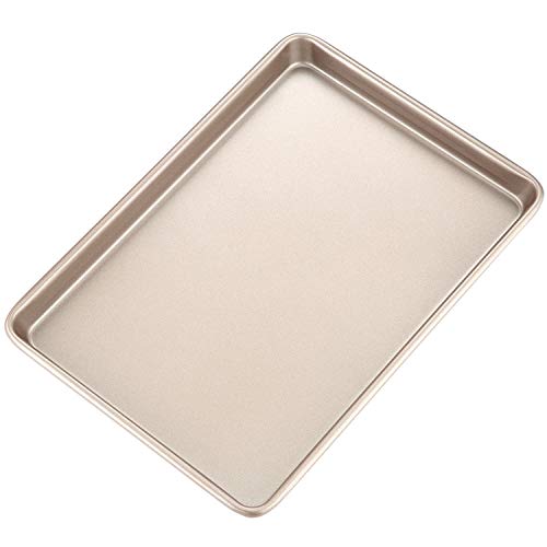 CHEFMADE 15Inch Baking Sheet Pan, NonStick Carbon Steel Rimmed Cookie