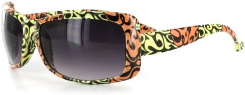 Chillouts Designer Sunglasses with Groovy Retro Patterns For Stylish, Laid-Back Women (Swirls)