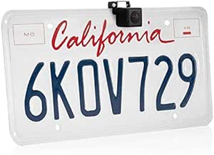 BOYO Vision VTC175M - Vehicle Backup Camera System with 5” Monitor and License Plate Backup Camera for Car, Truck, SUV and Van, Black