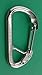 US STAINLESS Stainless Steel 316 Spring Hook Carabiner 3/8
