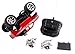 Vokodo Off-Road Series 1:20 Scale Mini Remote Control Truck, Red