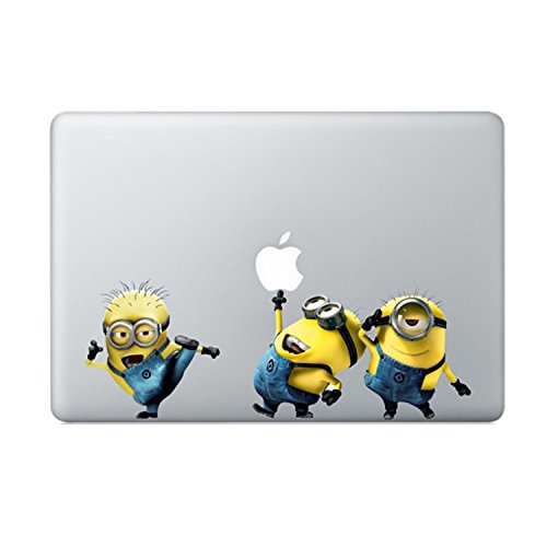 Funny yellow Minions Macbook Air Pro Retina 13" Vinyl Decal Sticker Cover