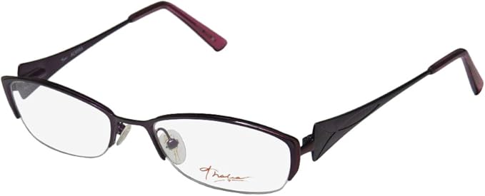 designer rimless eyeglass frames