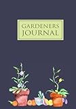 Gardeners Journal: Garden Journal with lined pages for garden notes, dot grid pages for garden layout and planning, and plant record pages with space ... and numbered pages; Garden Gifts for Women by 