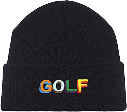 Winter Knit Hat Embroidered Hat