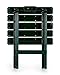 Camco 51691 Green Large Adirondack Portable Outdoor Folding Side Table, Perfect for The Beach, Camping, Picnics, Cookouts and More, Weatherproof and Rust Resistant