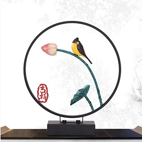 HUIBANGTU Chinesischer Dekorations-Ausgangsschmuck-Zen-Eisen