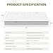 Dourxi Crib Mattress, 2-Stage Dual Sided Toddler Mattress, Premium Breathable Memory Foam Mattress, Dual Comfort Sleep System for Newborn Infant and Toddler, W/Skin-Friendly Removable Outer Cover