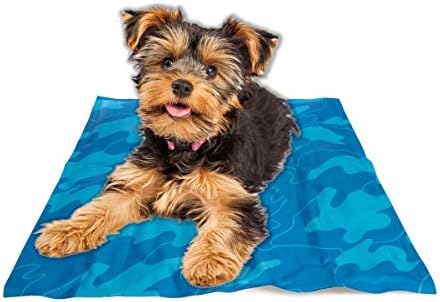 Greenbone Self Cooling Pet Mat for Floor Bed Crate Cool Dog Mat Gel Cushion Pad Indoor Or Outdoor