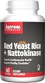 Jarrow Formulas Red Yeast Rice Plus Nattokinase Capsules, 60 Count