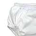 i Play. Baby Ultimate Reusable Snap Swim Diaper, New White, 6-12 Months
