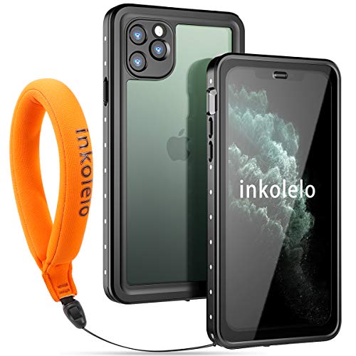 Inkolelo iPhone 11 Pro Max Waterproof Case, Built-in Screen Full